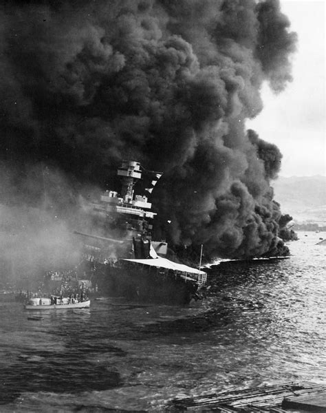 Aftermath of the attack on USS California